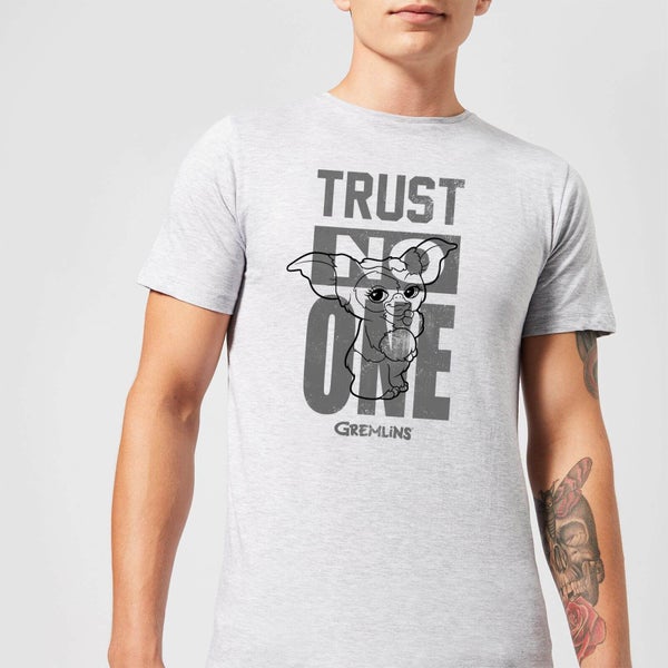 Gremlins Trust One Mogwai Men's T-Shirt - Grey