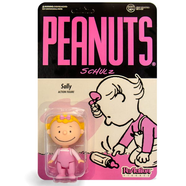 Super7 Peanuts PJ Sally ReAction-Figur