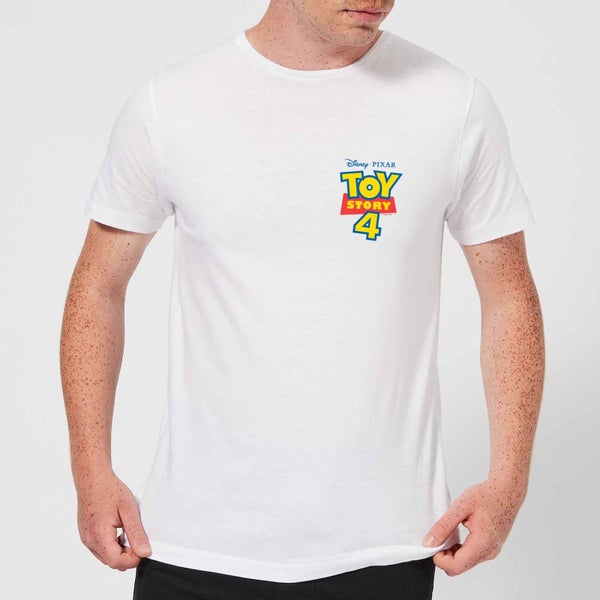 Toy Story 4 Pocket Logo Men's T-Shirt - White