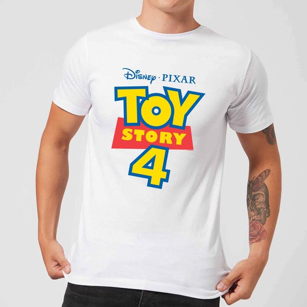 Toy Story 4 Logo Men's T-Shirt - White