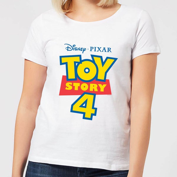 Toy Story 4 Logo Women's T-Shirt - White