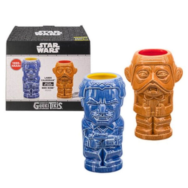 Beeline Creative Star Wars Lando and Nien Nunb Geeki Tikis Mug SDCC Exclusive (Pack of 2)