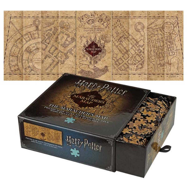 Harry Potter Puzzle Carte du Maraudeur 1000 pièces - Noble Collection