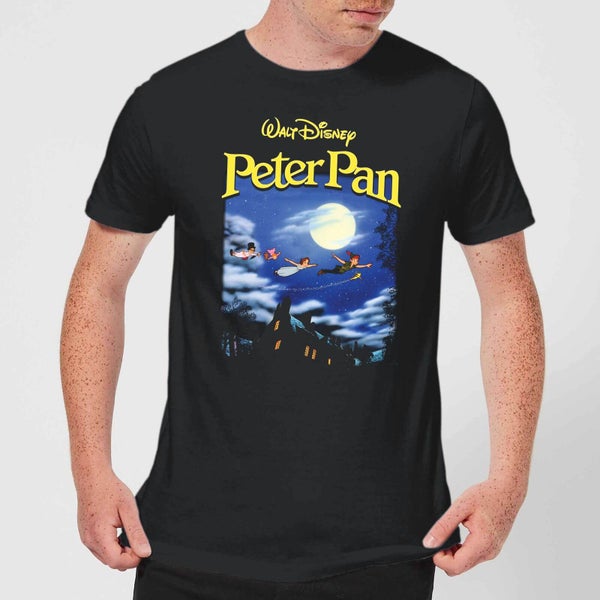 Disney Peter Pan Cover Men's T-Shirt - Black