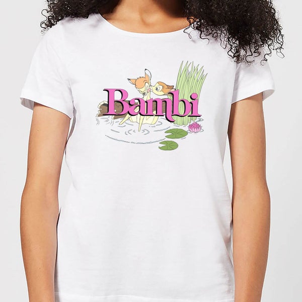 Disney Bambi Kiss Women's T-Shirt - White