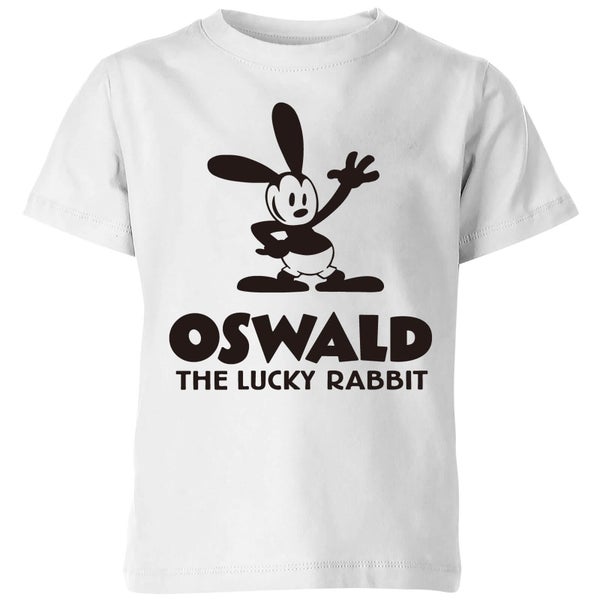 Disney Oswald The Lucky Rabbit Kids' T-Shirt - White