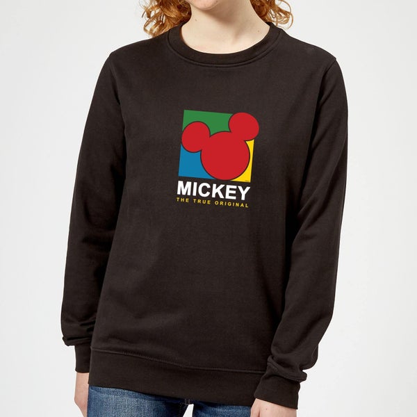 Disney Mickey The True Original Women's Sweatshirt - Black