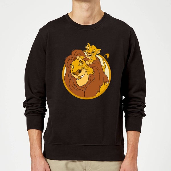 Disney Mufasa & Simba Sweatshirt - Black