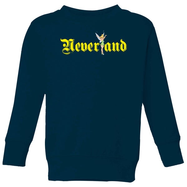Disney Peter Pan Tinkerbell Neverland Kids' Sweatshirt - Navy