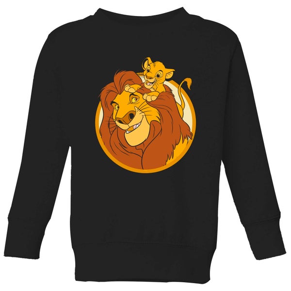Disney Mufasa & Simba Kids' Sweatshirt - Black