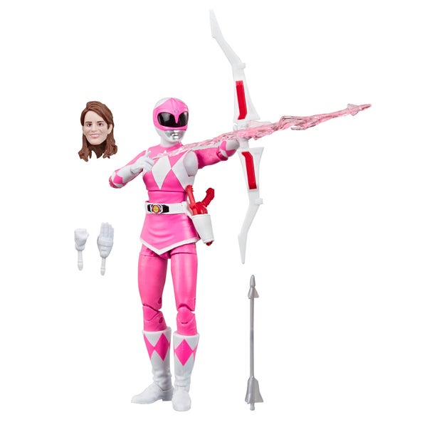 Power Rangers Lightning Collection Mighty Morphin Figurine Ranger rose