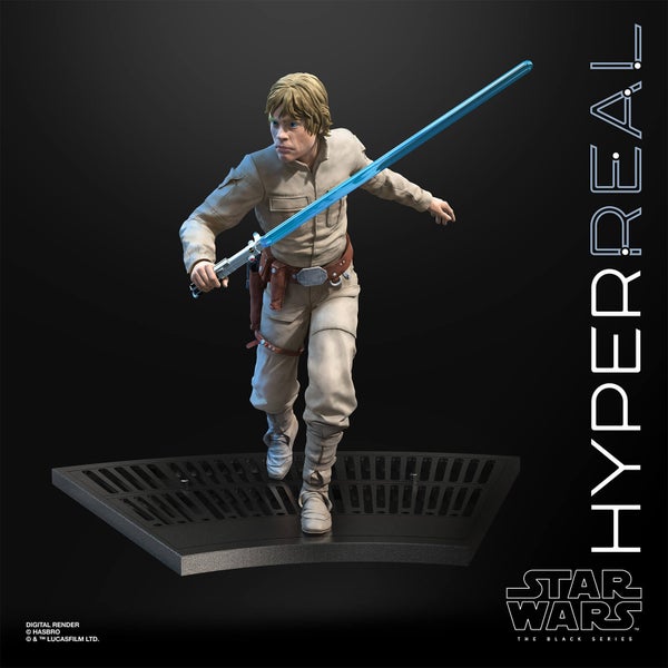 Hasbro Star Wars The Black Series Hyperreal Luke Skywalker 20,3 cm Actionfigur