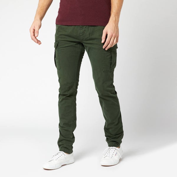 Superdry Men's Surplus Cargo Pants - Emerald Green