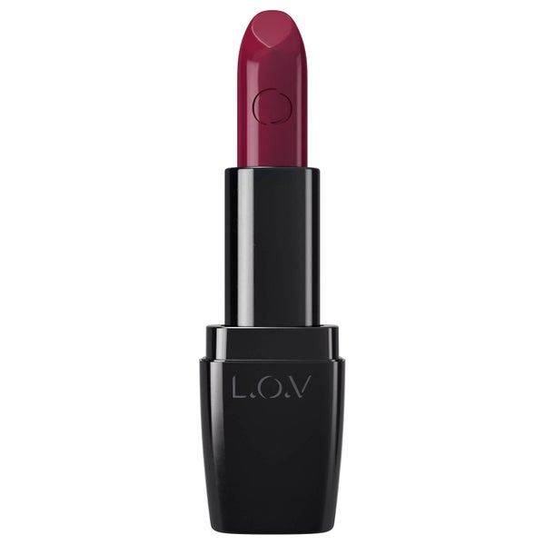 L.O.V Lipaffair Color & Care Lipstick - 542 Cindy's Dark Berry