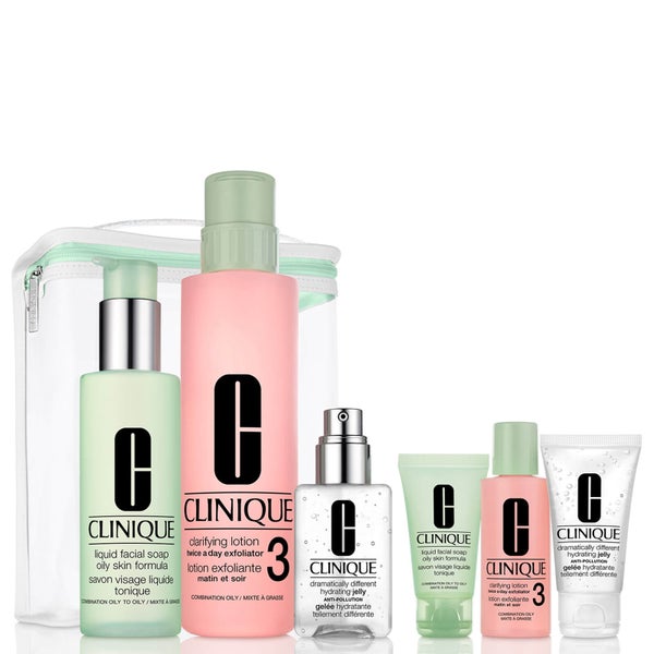 Clinique Great Skin Anywhere Dramatically Different Hydrating Jelly Set (Worth £96.86)