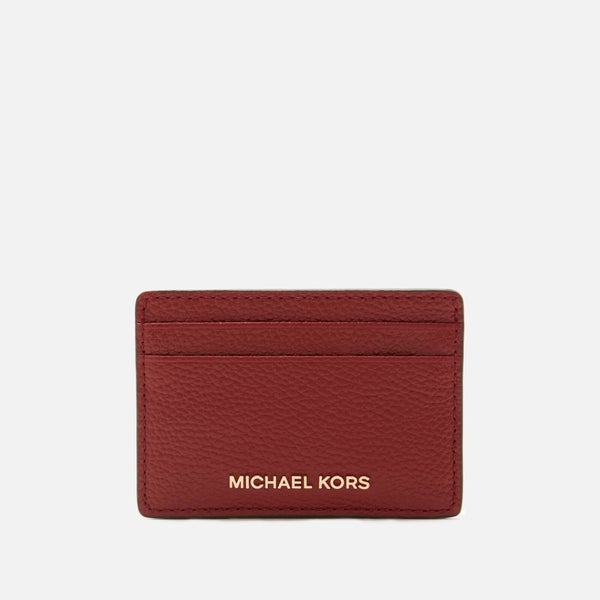 MICHAEL MICHAEL KORS Women's Jet Set Card Holder - Brandy