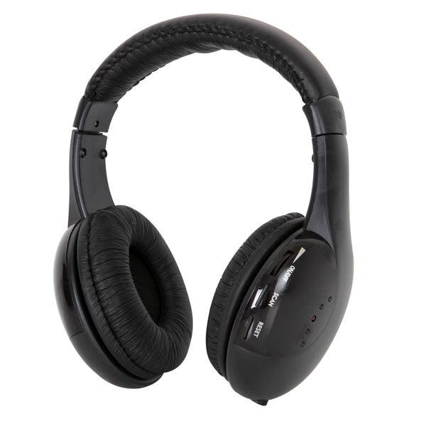 Itek 5 in 1 Wireless Headphones - Black