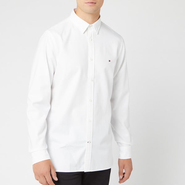 Tommy Hilfiger Men's Slim 4 Way Stretch Shirt - Bright White