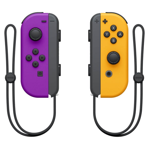 Nintendo Joy Con Pair Neon Purple/Orange
