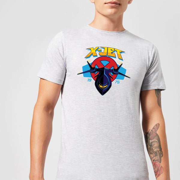 Marvel X-Men X-Jet Men's T-Shirt - Grey