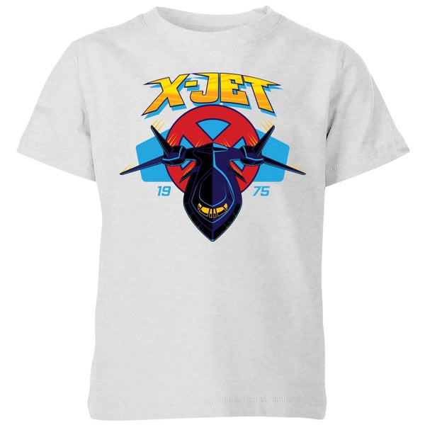 Marvel X-Men X-Jet Kids' T-Shirt - Grey