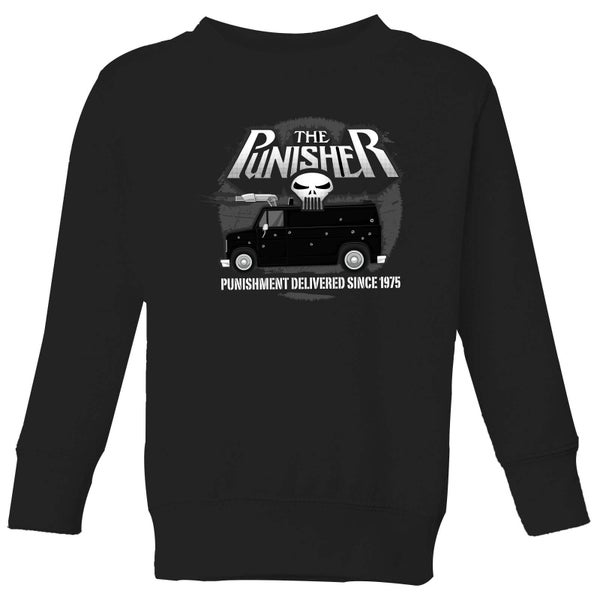 Marvel The Punisher Battle Van Kids' Sweatshirt - Black