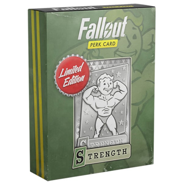 Fallout limitierte Auflage Perk-Karte - Stärke (Nr. 1 von 7)