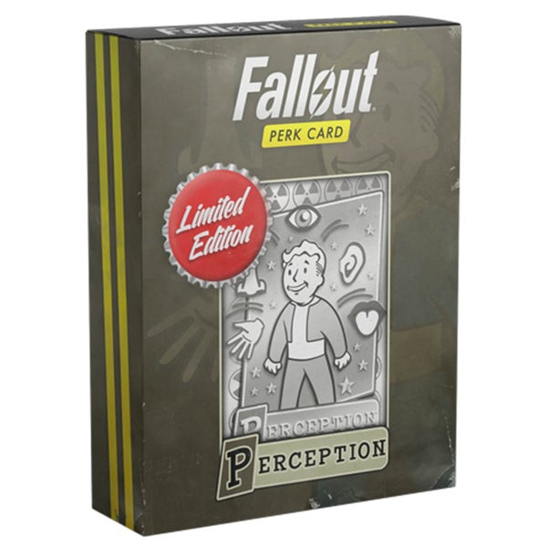 Fallout limitierte Auflage Perk-Karte - Wahrnehmung (Nr. 2 von 7)