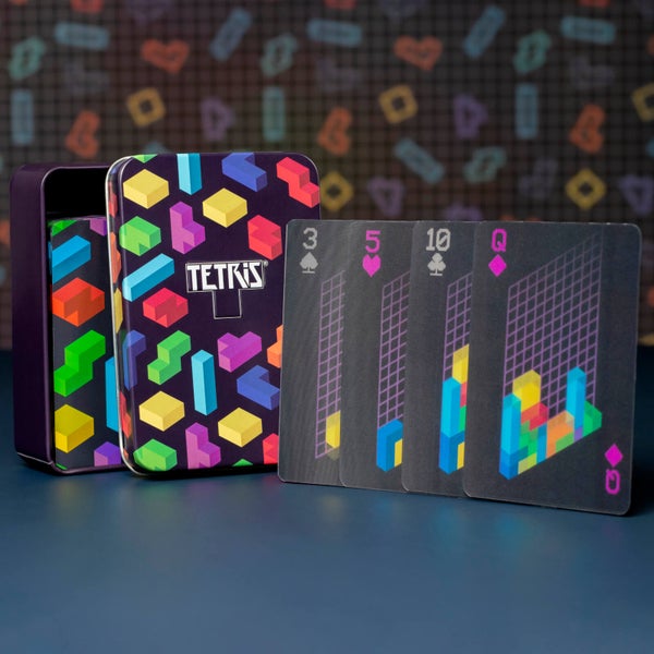 Tetris Lentikulär-Spielkarten