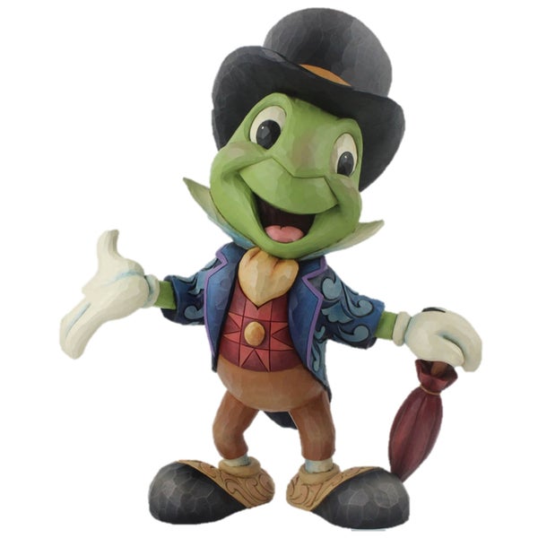 Disney Traditions - Cricket's the Name. Jiminy Cricket (Jiminy Cricket Statement Figurine)