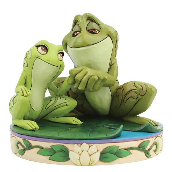 Disney Tradities - Amoureuze Amfibieën (Tiana en Naveen als kikkers beeldje)