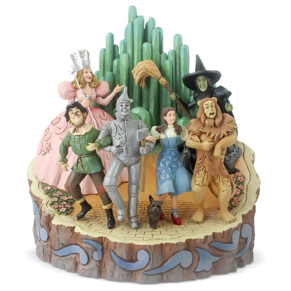 Le Magicien d'Oz de Jim Shore - Figurine du Magicien d'Oz sculptée par le cœur