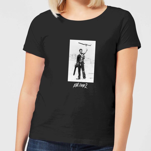 Evil Dead 2 Ash Boomstick Women's T-Shirt - Black