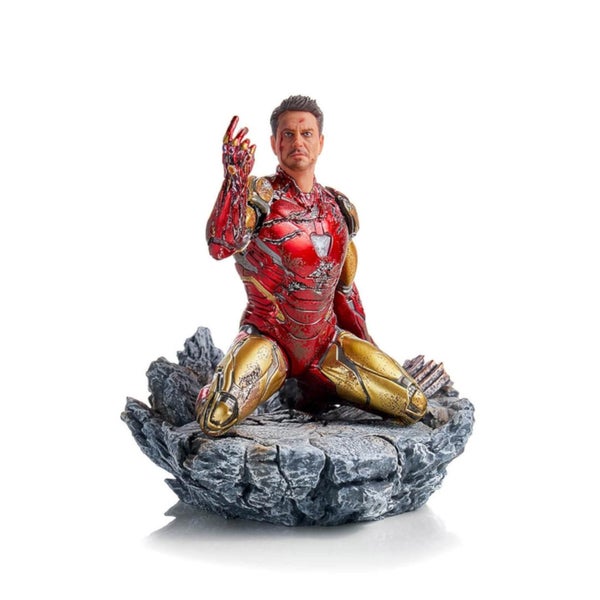 Iron Studios Marvel Avengers: Endgame BDS Art Figur im Maßstab 1:10 I am Iron Man 15 cm
