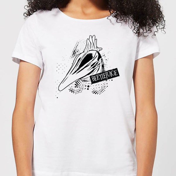 Beetlejuice Adam Monster Women's T-Shirt - White - XXL - Wit
