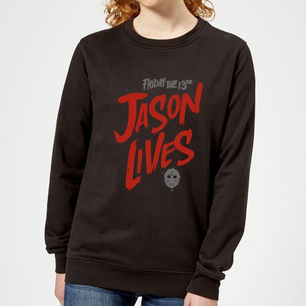 Friday the 13th Jason Lives Women's Sweatshirt - Black