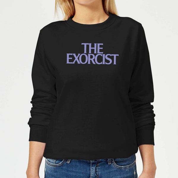 The Exorcist Logo Women's Sweatshirt - Black