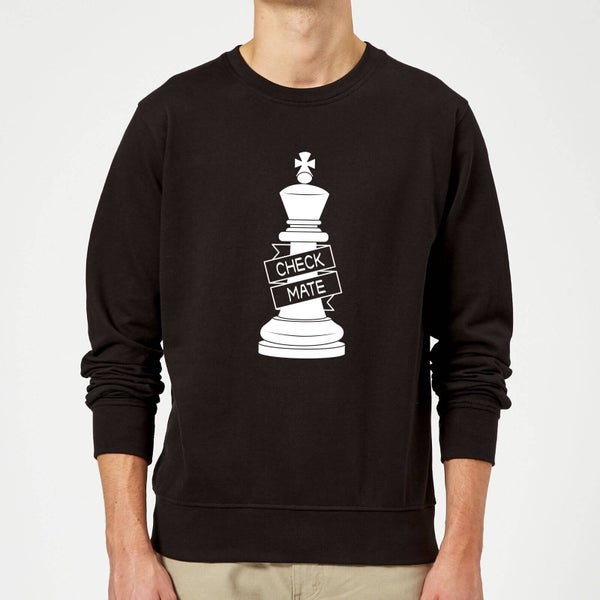 King Chess Piece Sweatshirt - Black