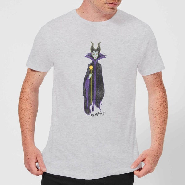 Camiseta Sleeping Beauty Maleficent Classic para hombre de Disney - Gris