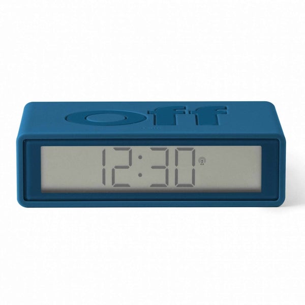 Lexon FLIP+ Alarm Clock - Rubber Duck Blue