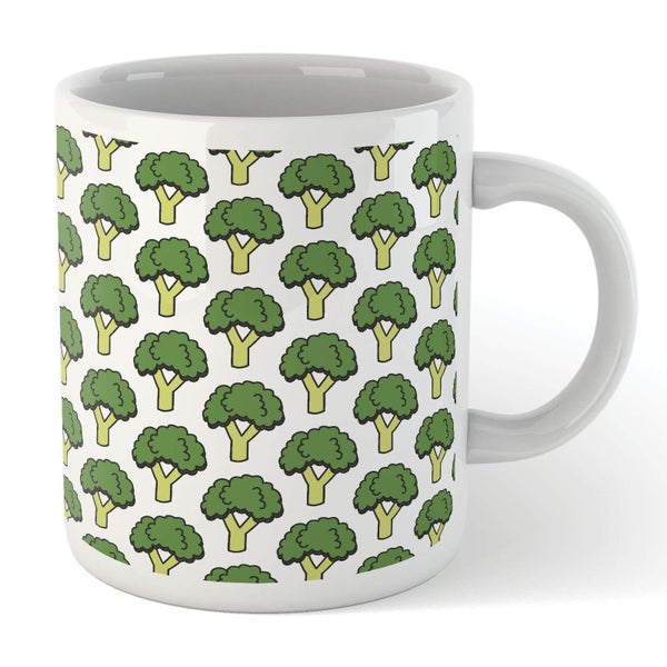 Cooking Broccoli Pattern Mug