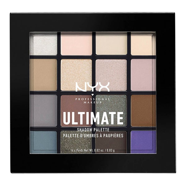 NYX Professional Makeup Ultimate Eye Shadow Palette - Cool Neutrals 101.6g