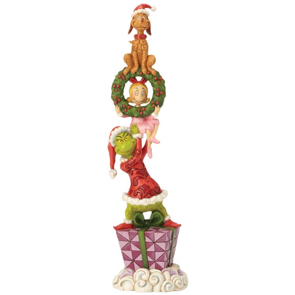 The Grinch By Jim Shore Stacked Grinch Characters Figurine