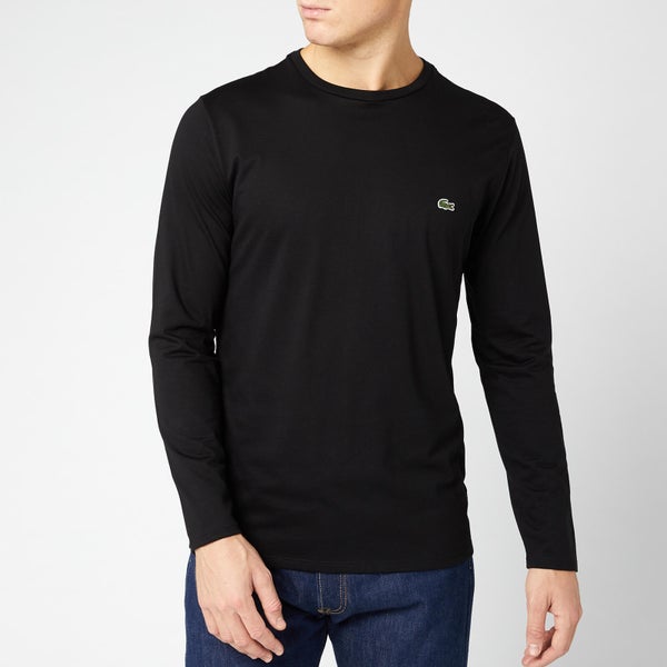Lacoste Men's Long Sleeve T-Shirt - Black
