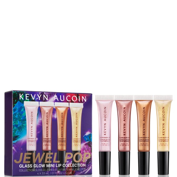 Kevyn Aucoin Jewel Pop Glass Glow Mini Lip Collection