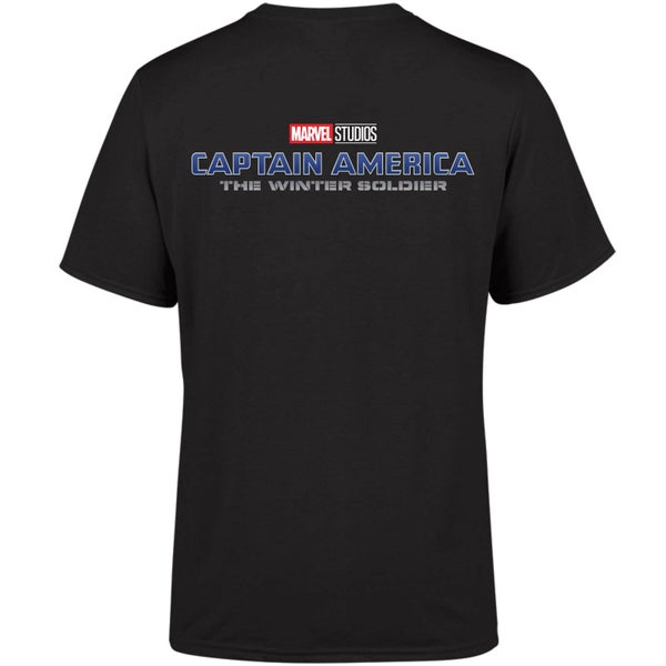 Marvel 10 Year Anniversary Captain America The Winter Soldier T-shirt Homme - Noir