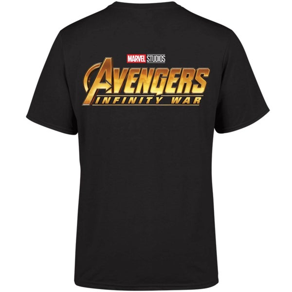 Marvel 10 Year Anniversary Avengers Infinity War T-shirt Homme - Noir