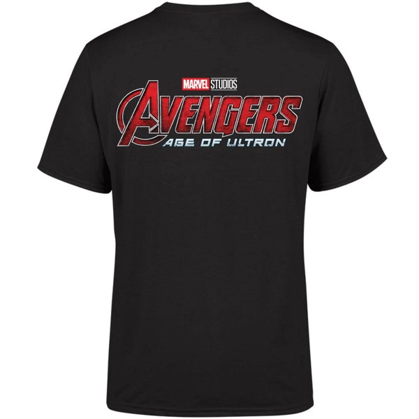Marvel 10 Year Anniversary Age Of Ultron Men's T-Shirt - Black