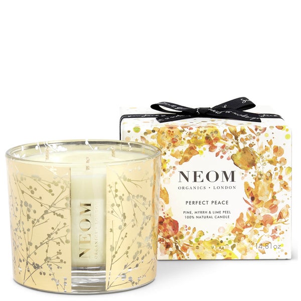 Neom Perfect Peace 3 Wick Scented Candle LOOKFANTASTIC