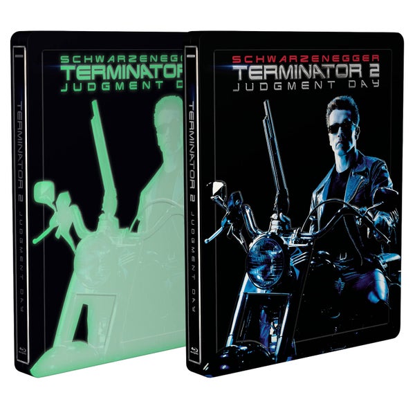 Terminator 2: Judgment Day 4K Ultra HD Zavvi Exclusive Steelbook (Inklusive 2D Blu-ray) *leuchtet im Dunkeln*